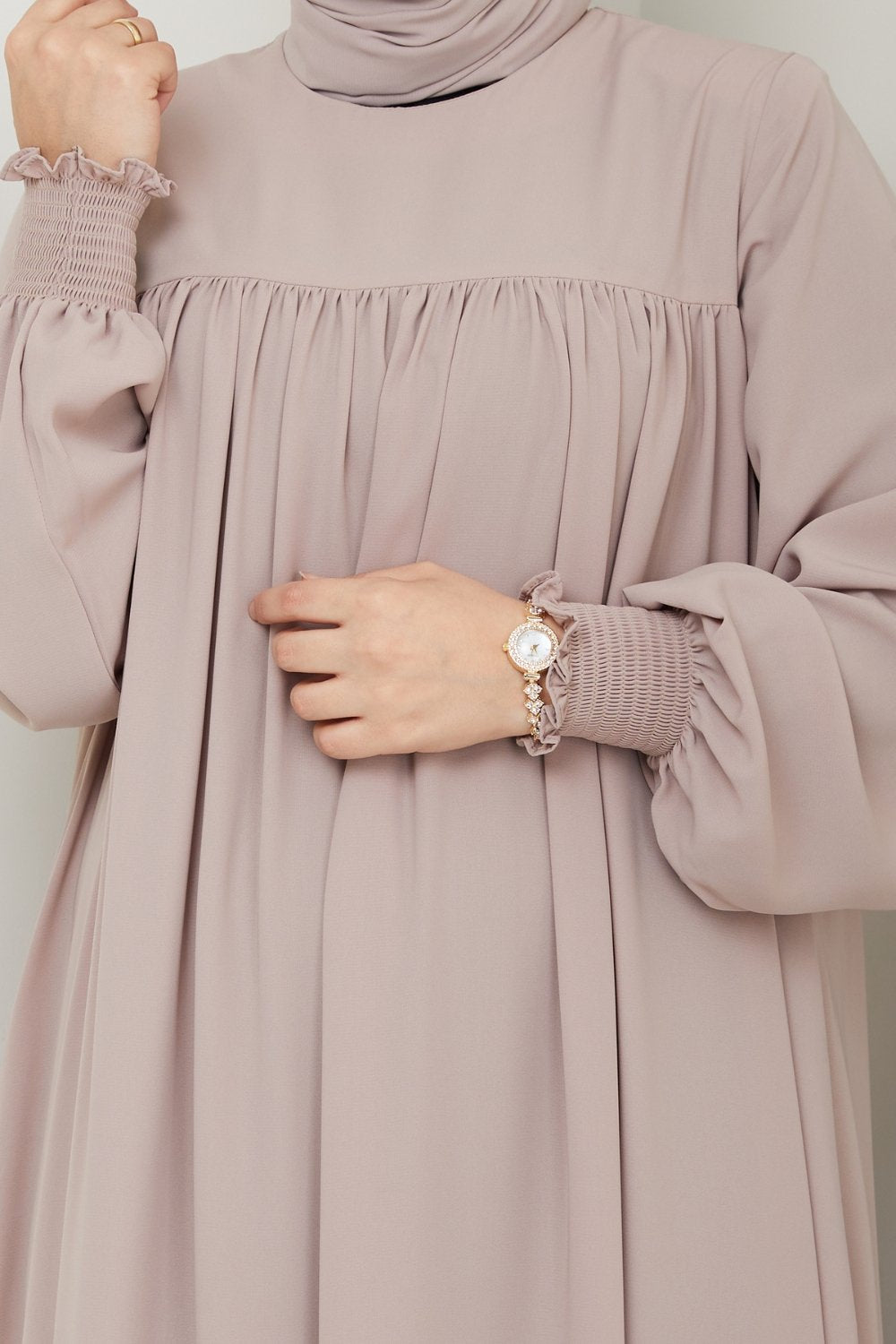 Medina Silk Pearl Grain Women Dress/AC-2202KRM