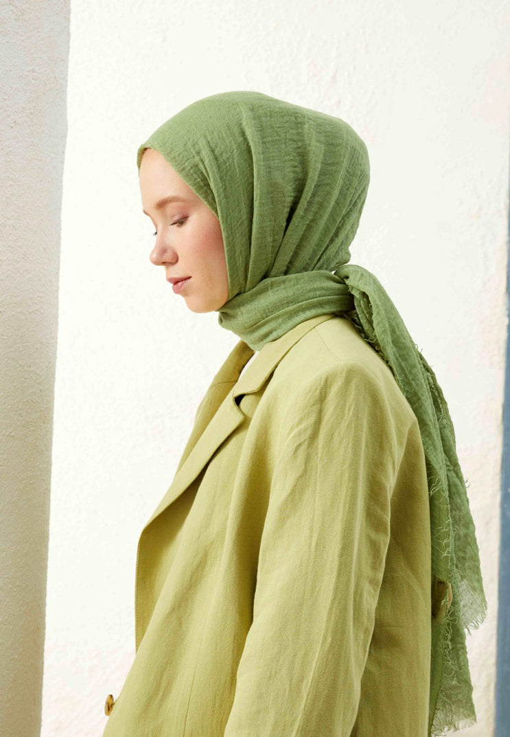 Wrinkled Shawl/ AC-1005