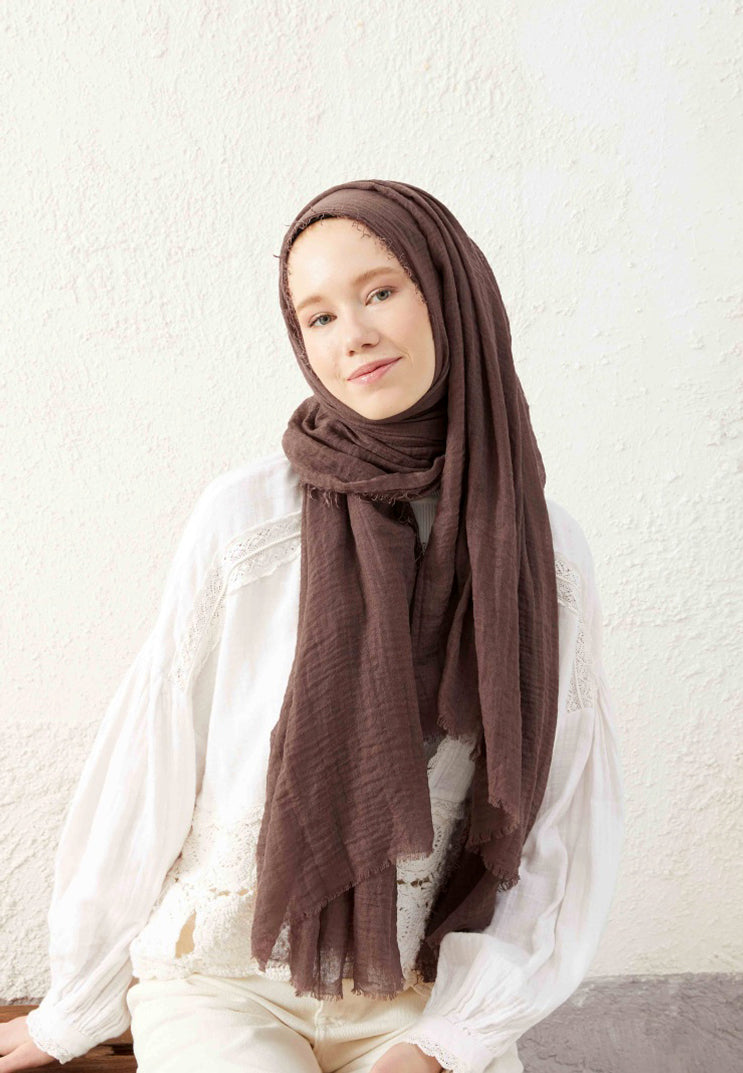 Wrinkled Shawl/ AC-1005