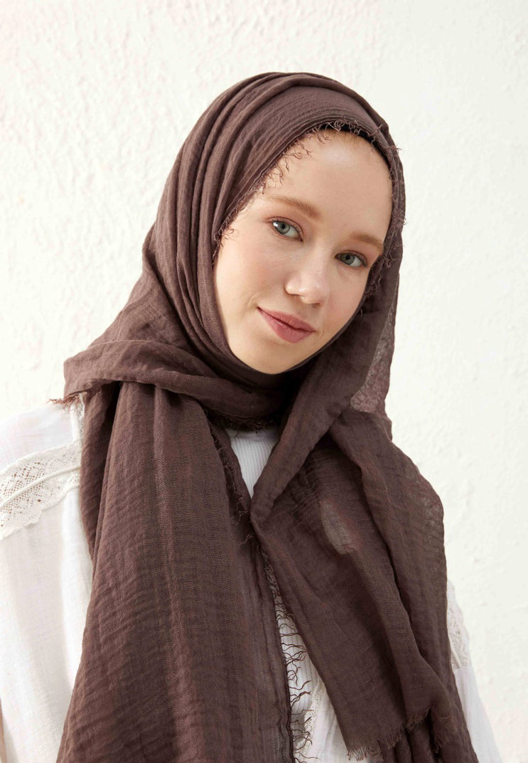 Wrinkled Shawl/ AC-1005