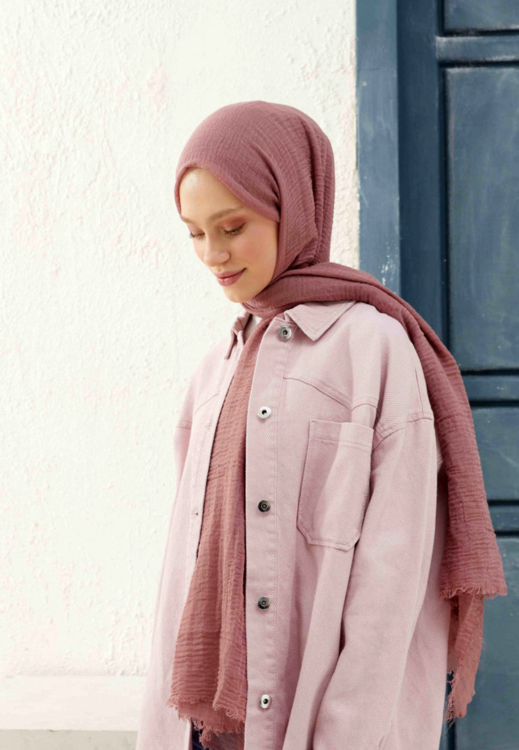 Wrinkled Shawl/ AC-1005GK