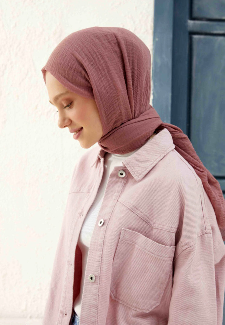 Wrinkled Shawl/ AC-1005GK