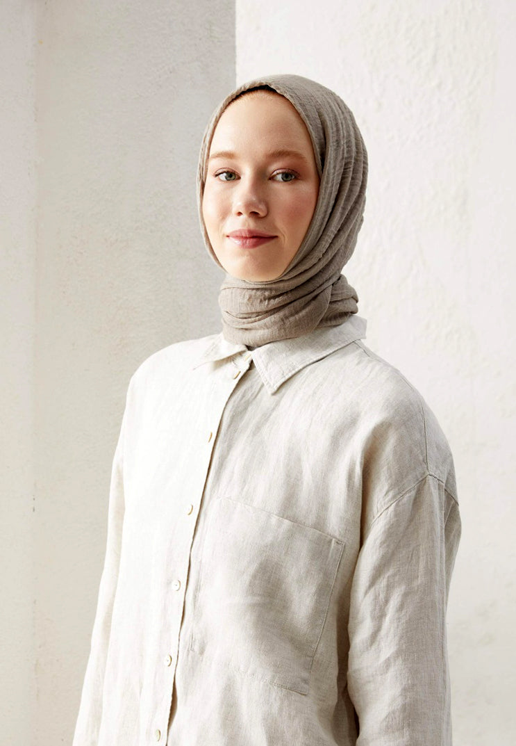 Wrinkled Shawl/ AC-1005