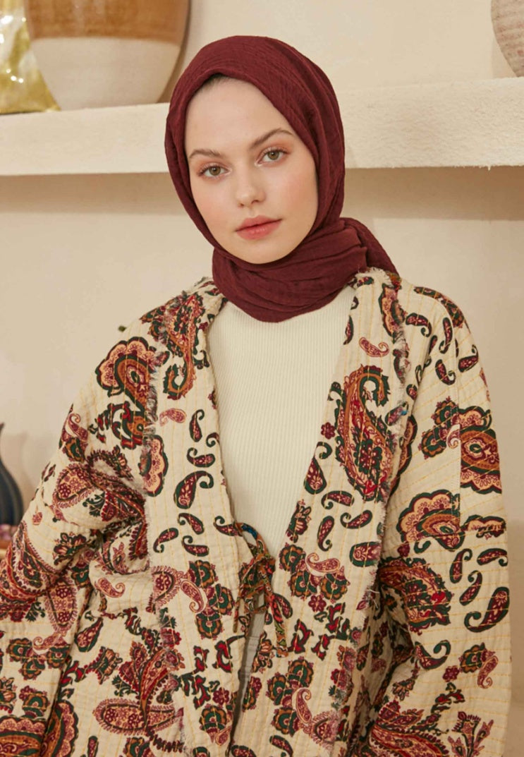 Wrinkled Shawl/ AC-1005