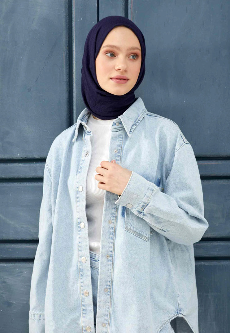 Wrinkled Shawl/ AC-1005