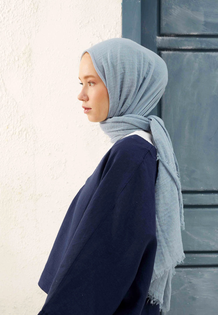 Wrinkled Shawl/ AC-1005