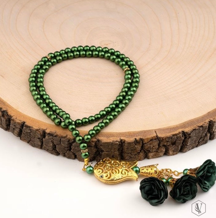 Tulip & Rose Pearl Tasbeh/AC-5003E