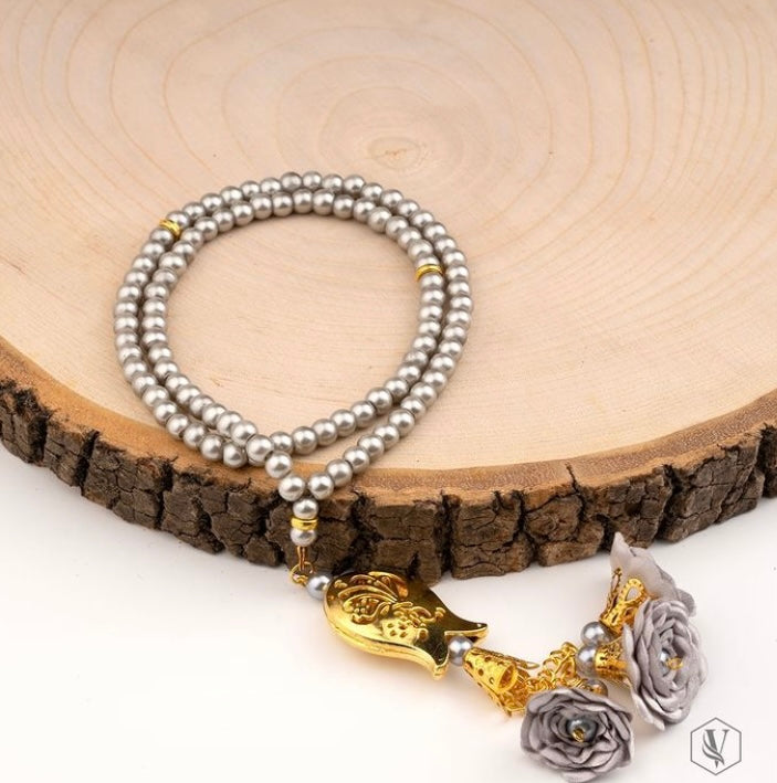 Tulip & Rose Pearl Tasbeh/AC-5003E