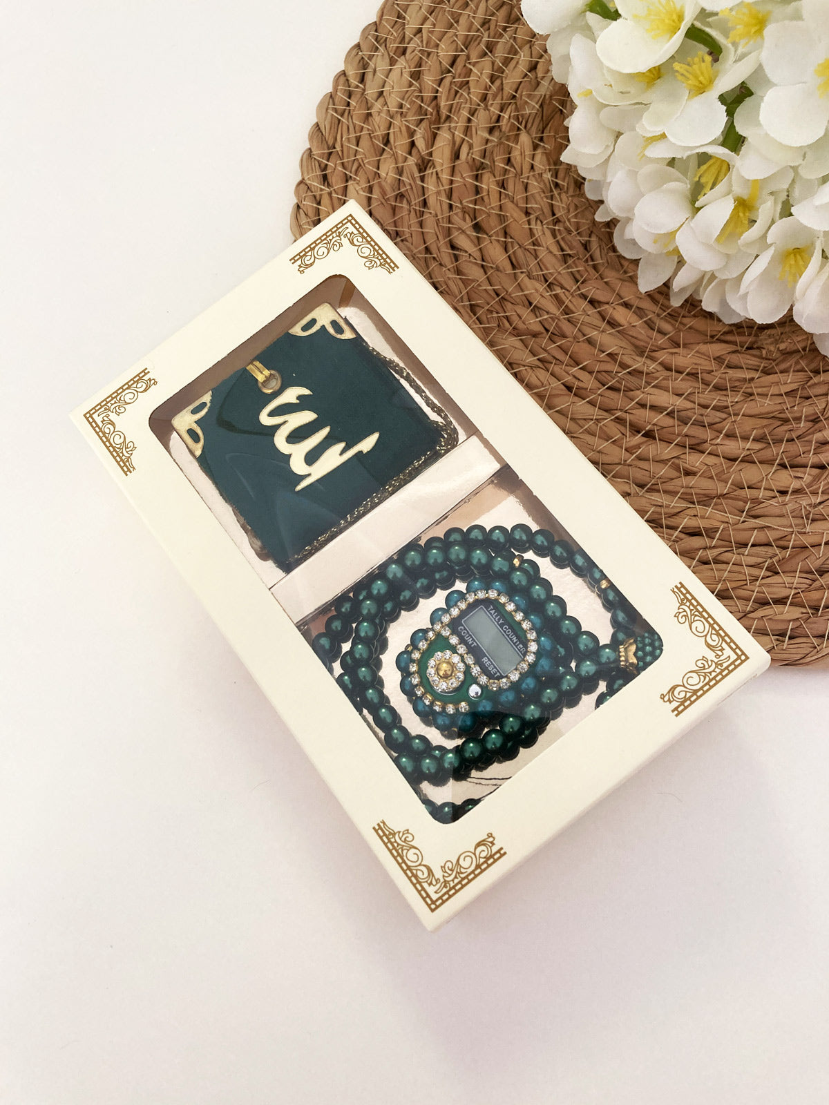 Mini Quran-Tasbeh-Zikircounter Set/AC-5011