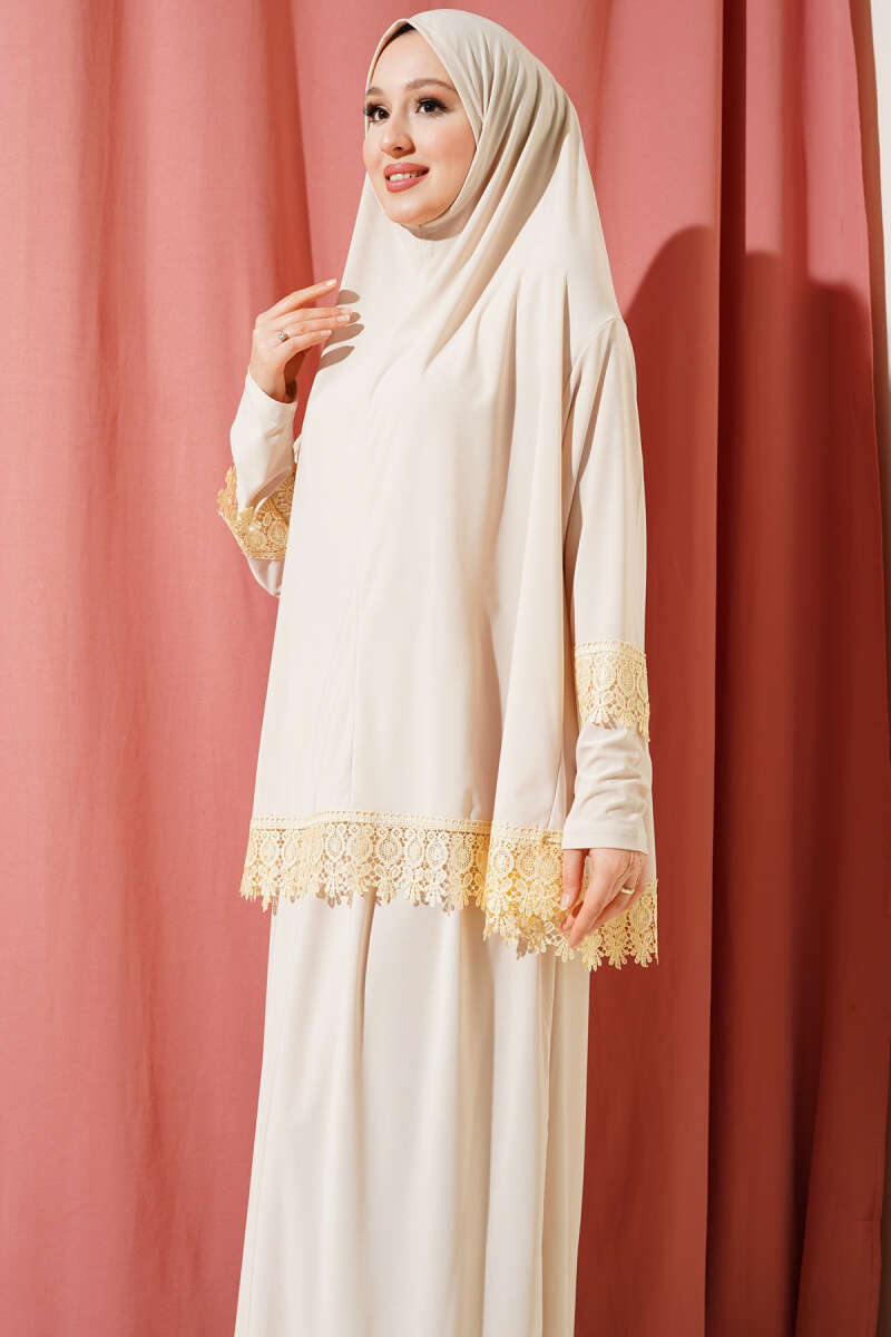 Two Pieces Prayer Dress/AC-2001BEJ
