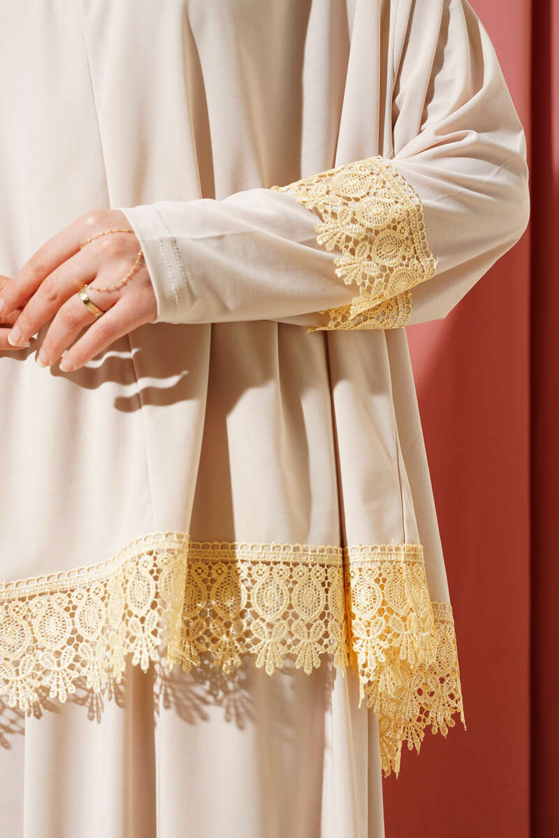 Two Pieces Prayer Dress/AC-2001BEJ