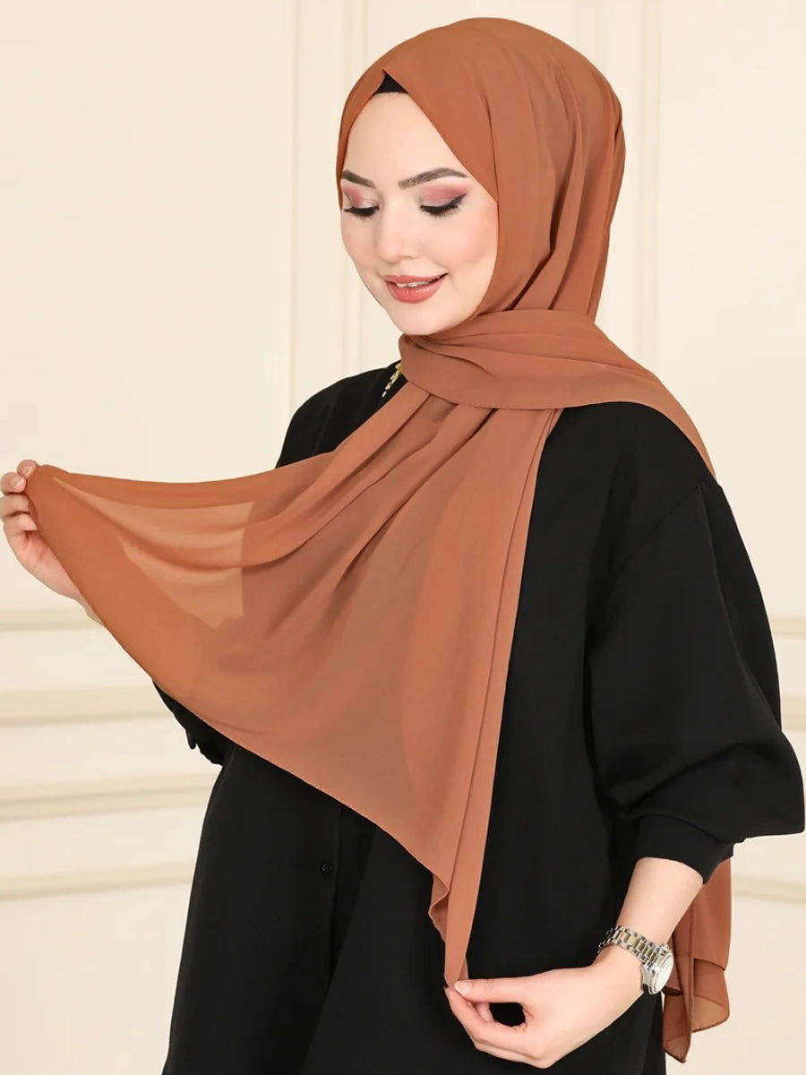 Chiffon Shawl-AC-1001-15