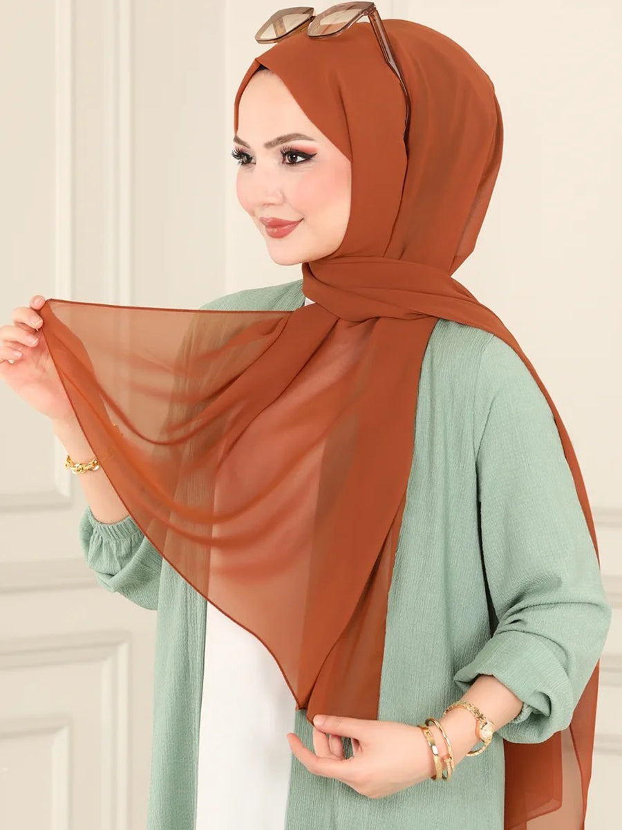 Chiffon Shawl-AC-1001-17