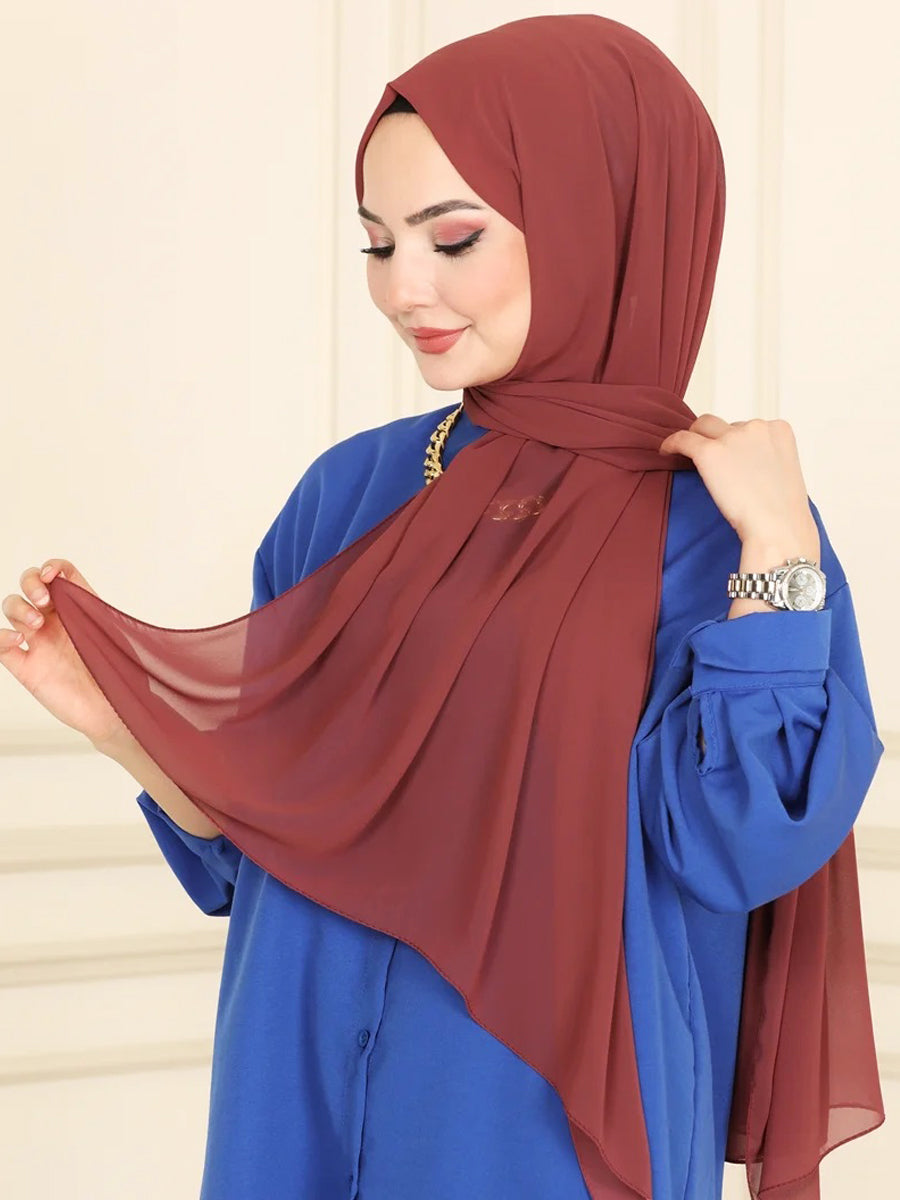 Chiffon Shawl-AC-1001-18