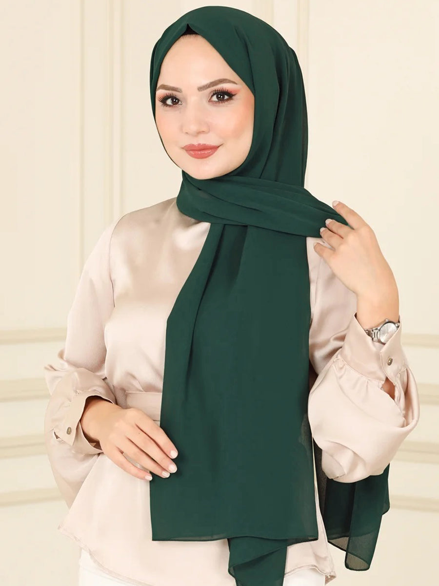 Chiffon Shawl-AC-1001-23