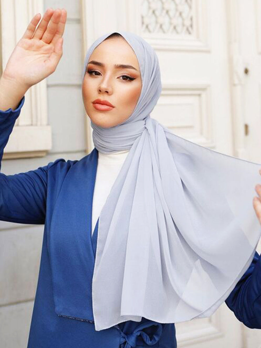 Chiffon Shawl-AC-1001-25