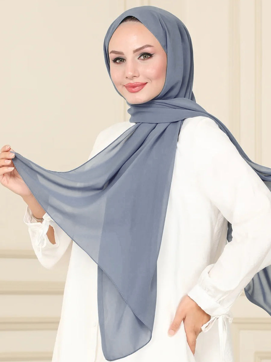 Chiffon Shawl-AC-1001-26