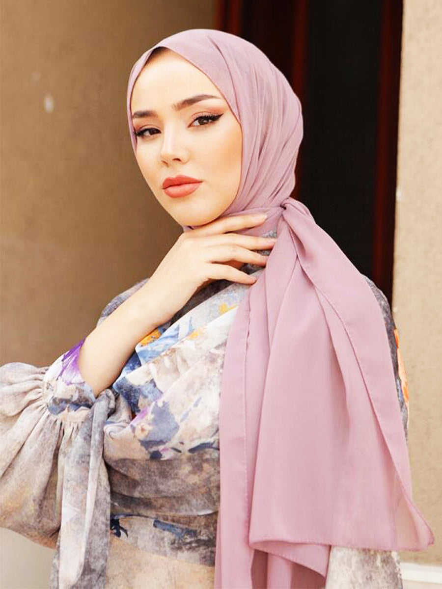 Chiffon Shawl-AC-1001-31