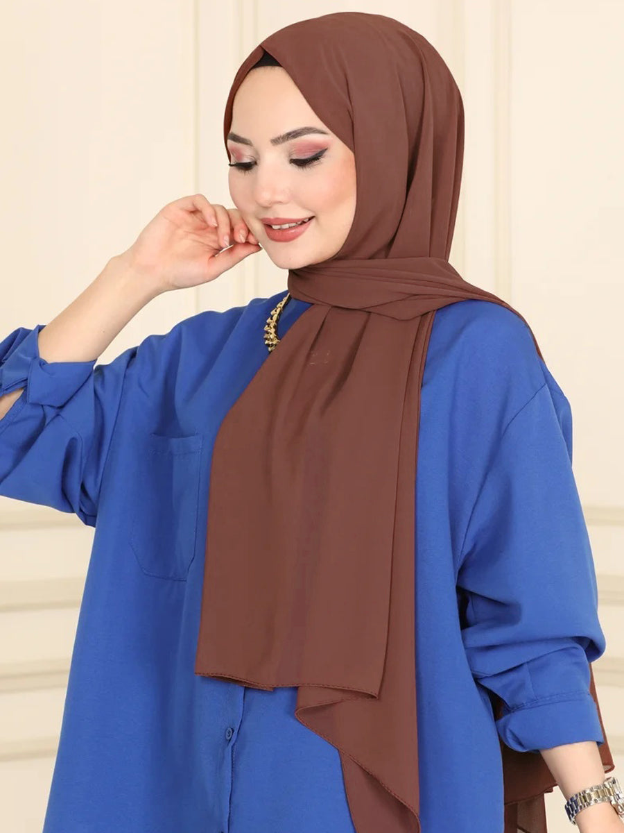 Chiffon Shawl-AC-1001-35