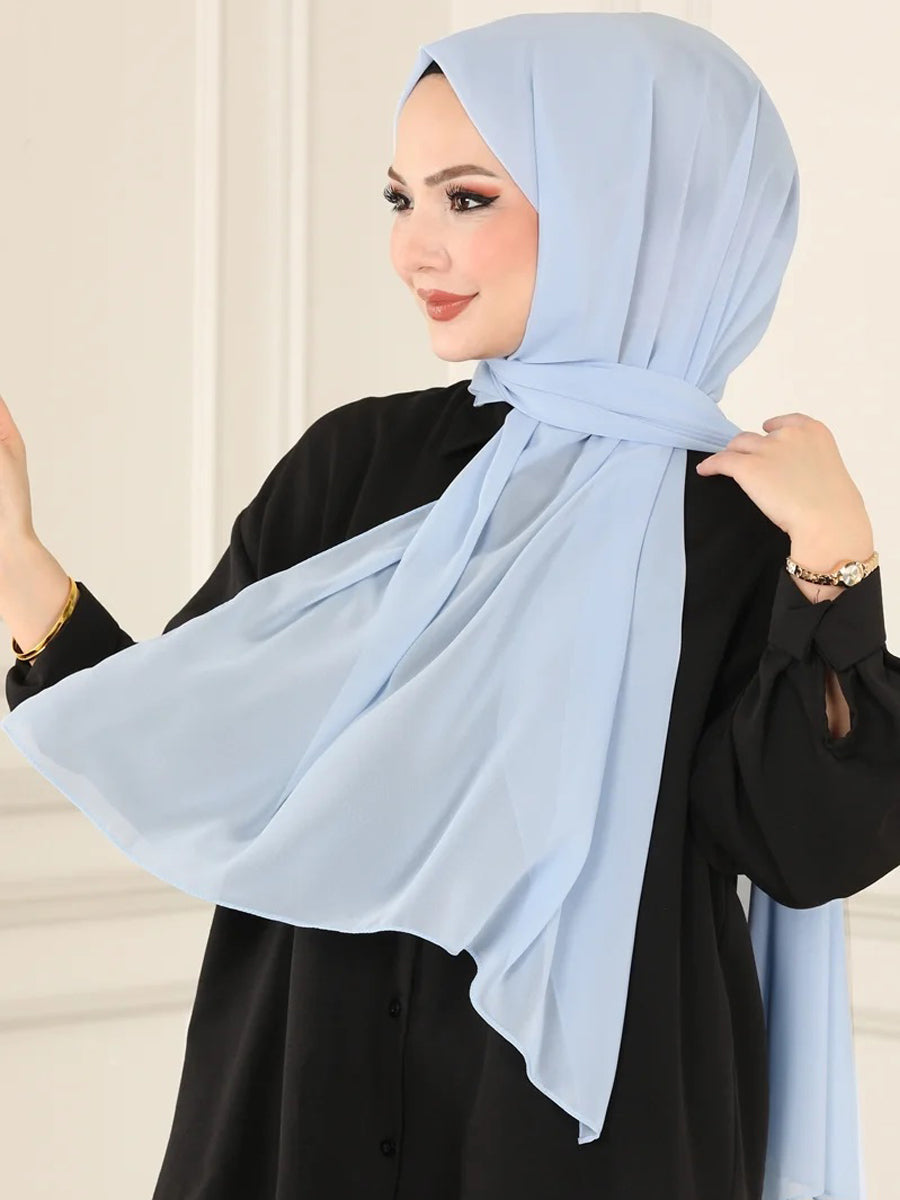 Chiffon Shawl-AC-1001-4