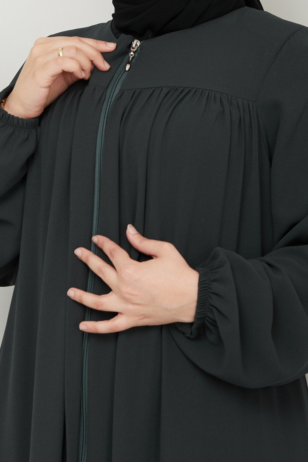 Pearl Grain Abaya/2301GR