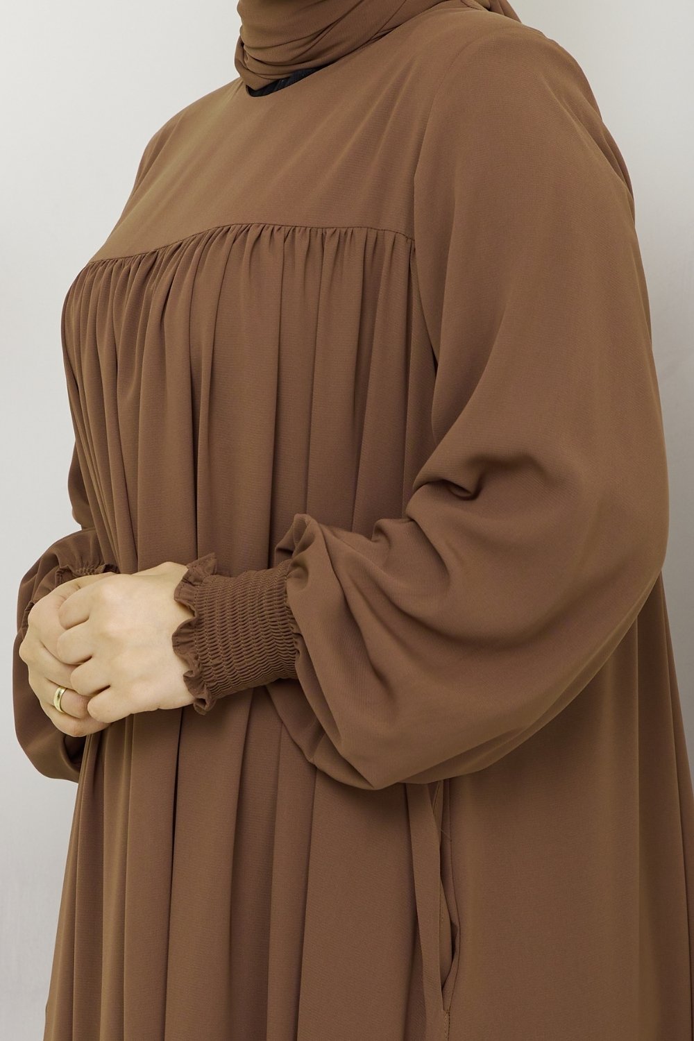 Medina Silk Pearl Grain Women Dress/AC-2202CML