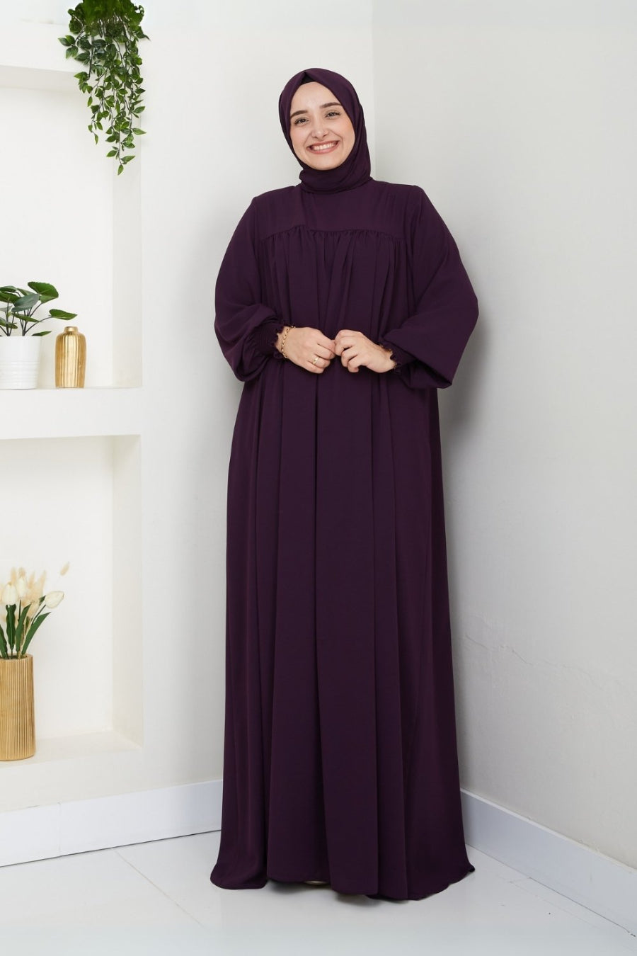 Medina Silk Pearl Grain Women Dress/AC-2202MU