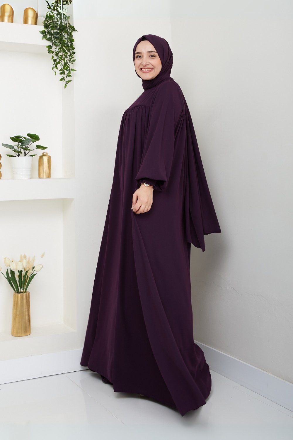 Medina Silk Pearl Grain Women Dress/AC-2202MU