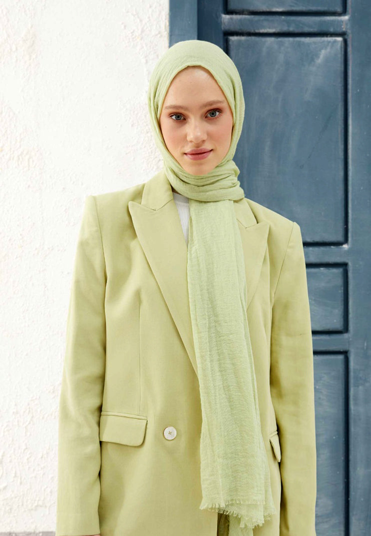 Wrinkled Shawl/ AC-1005