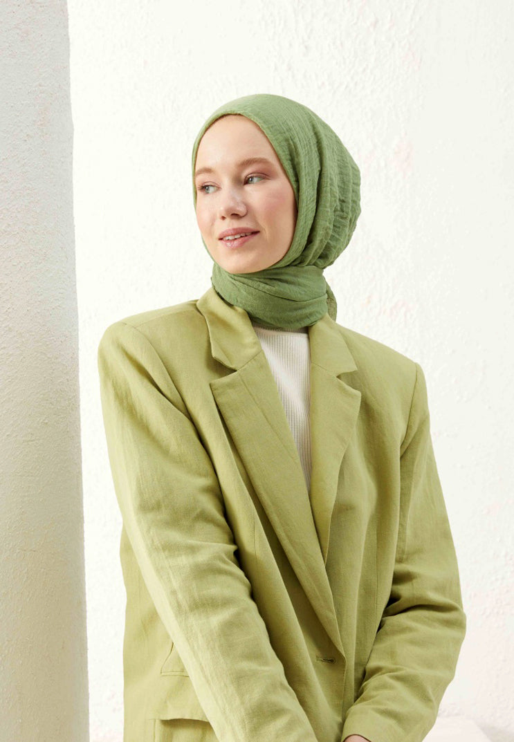 Wrinkled Shawl/ AC-1005