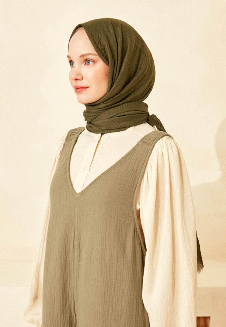 Wrinkled Shawl/ AC-1005