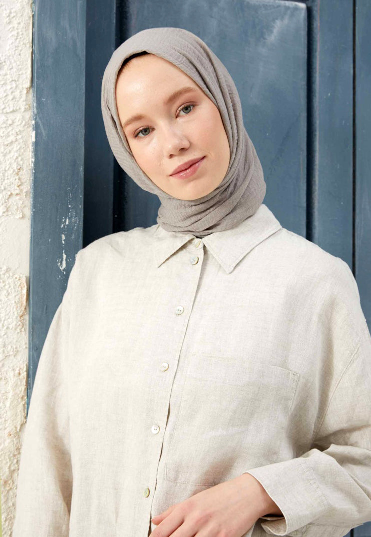 Wrinkled Shawl/ AC-1005