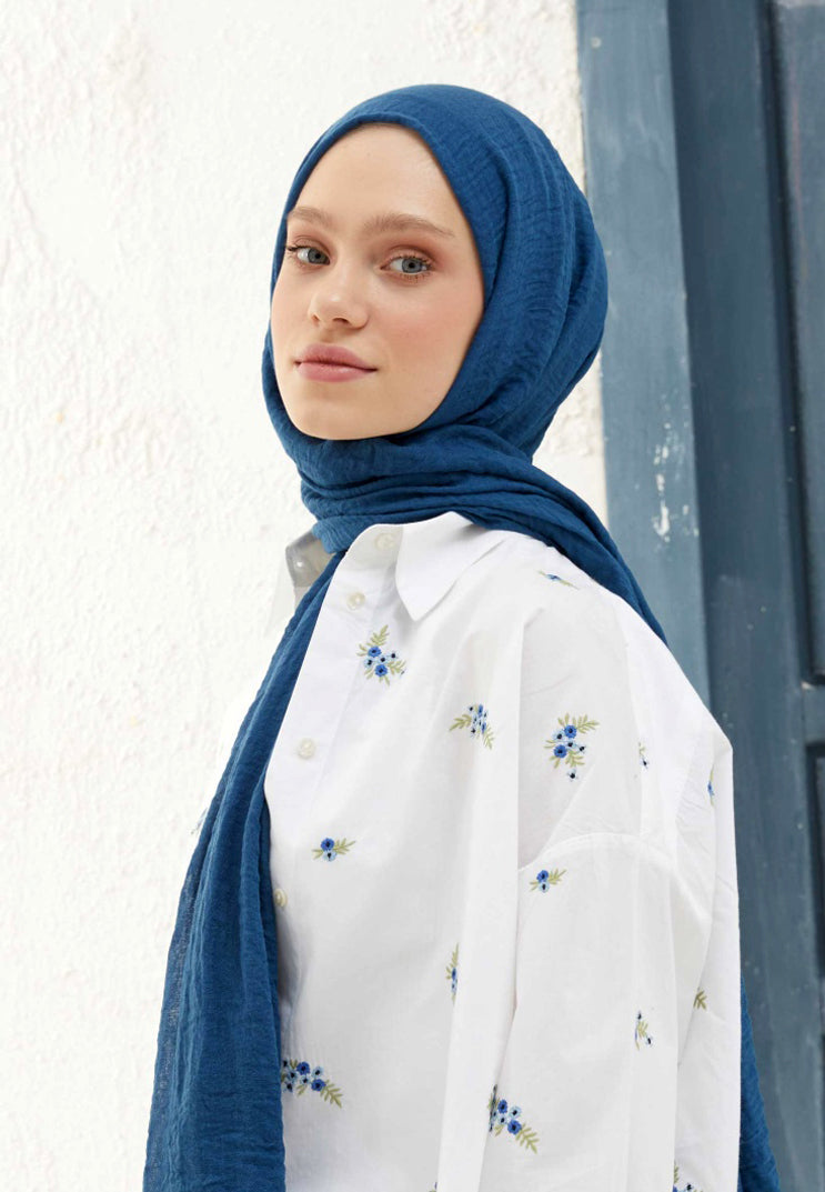 Wrinkled Shawl/ AC-1005