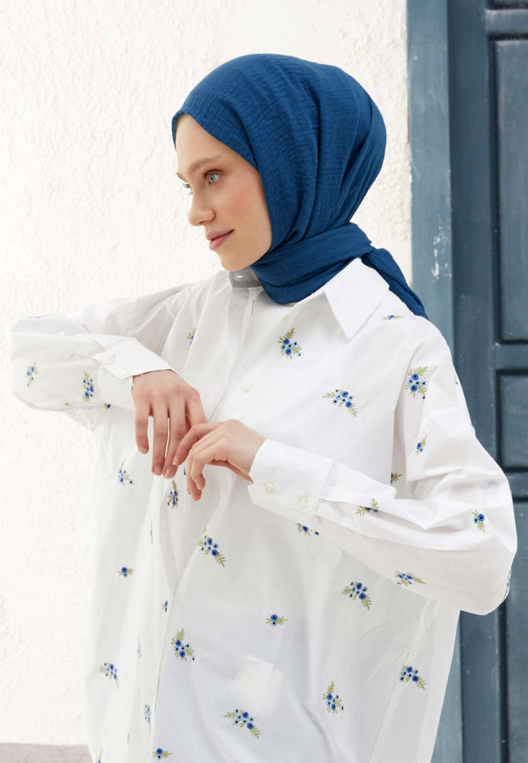 Wrinkled Shawl/ AC-1005