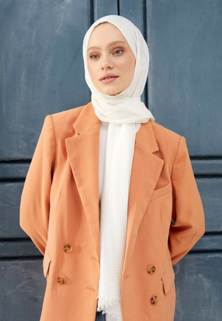 Wrinkled Shawl/ AC-1005