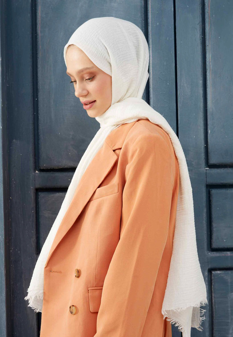 Wrinkled Shawl/ AC-1005