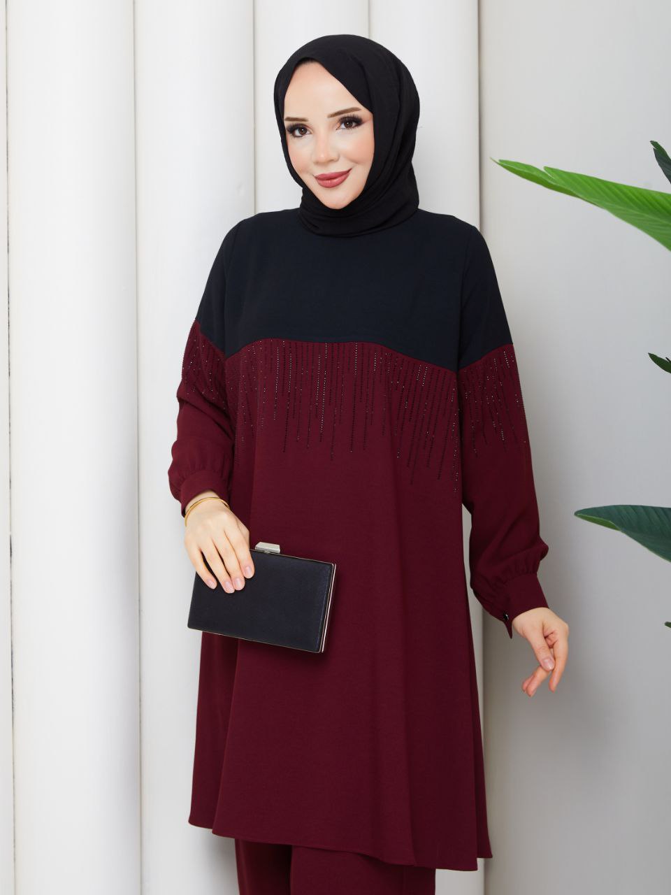 Women Tunic & Pant /AC-2609BR