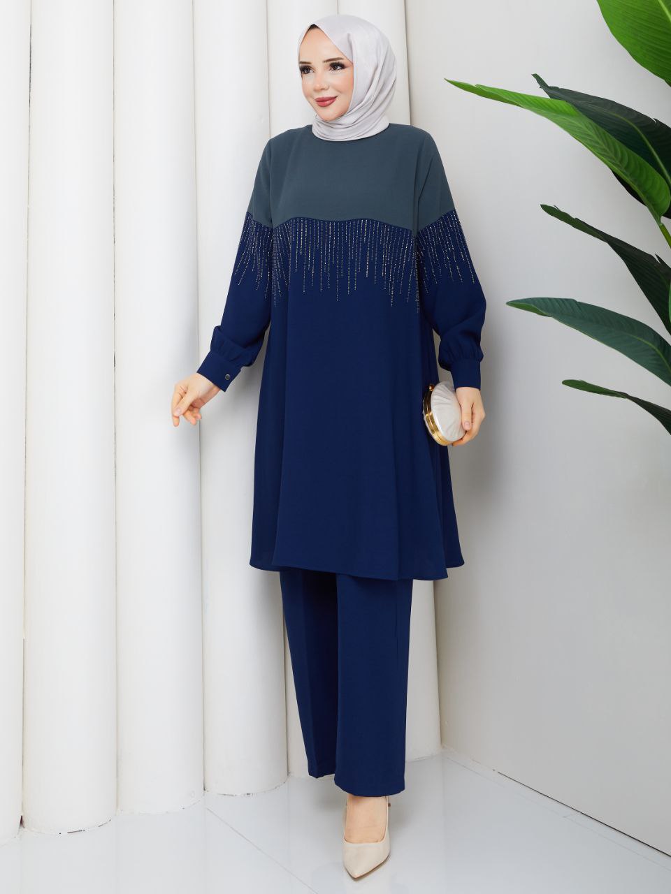 Women Tunic & Pant /AC-2609IND