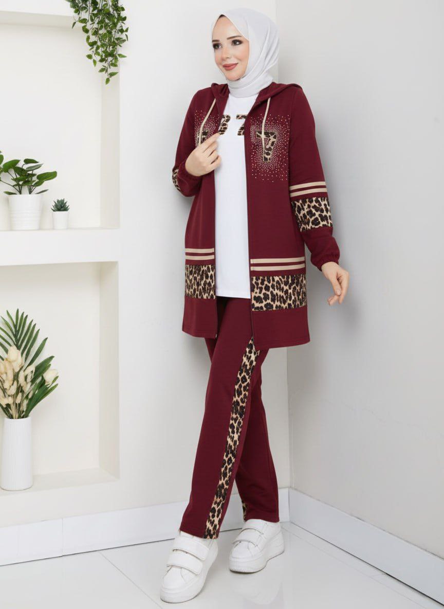 3 Pieces Tracksuit Set/AC-2607BR
