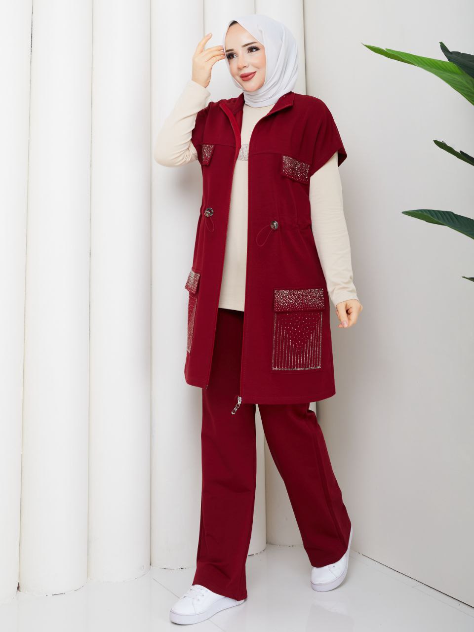 3 Pieces Tracksuit Set/AC-2606BR