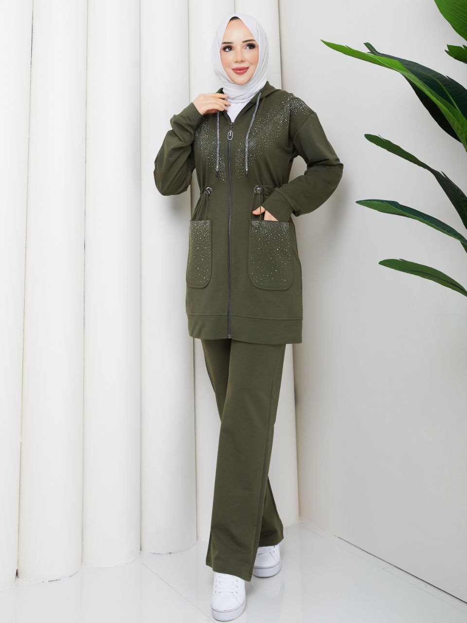 Two Pieces Tracksuit Set/AC-2608HK