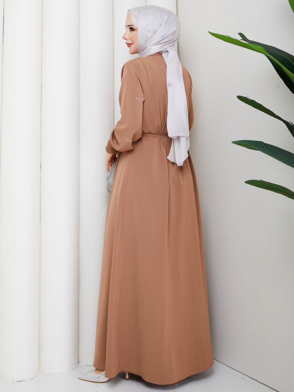 Two Pieces Women Dress/AC-2210GOLD