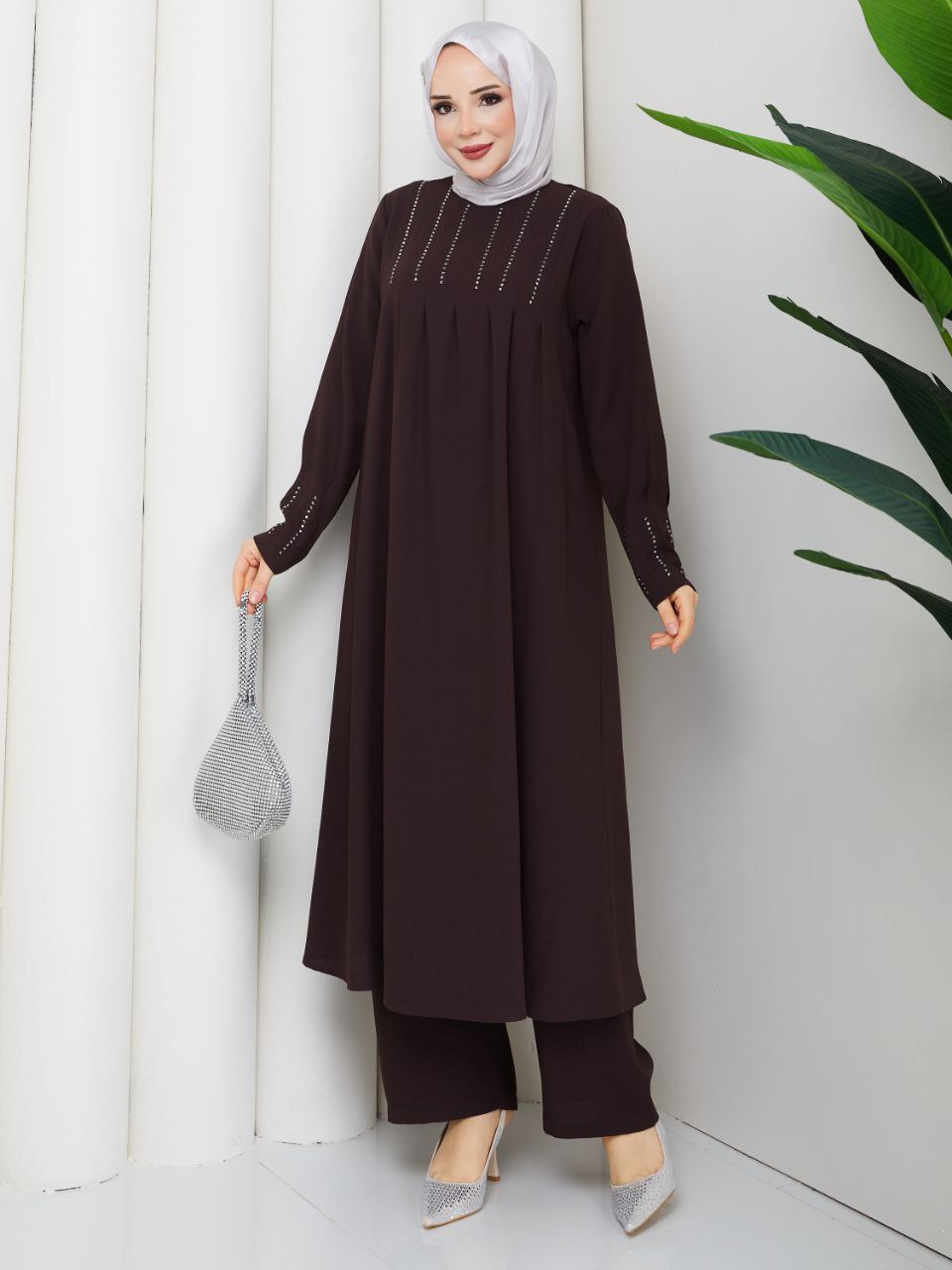 Tunic-Pant Two Pieces Set/AC-2610KH