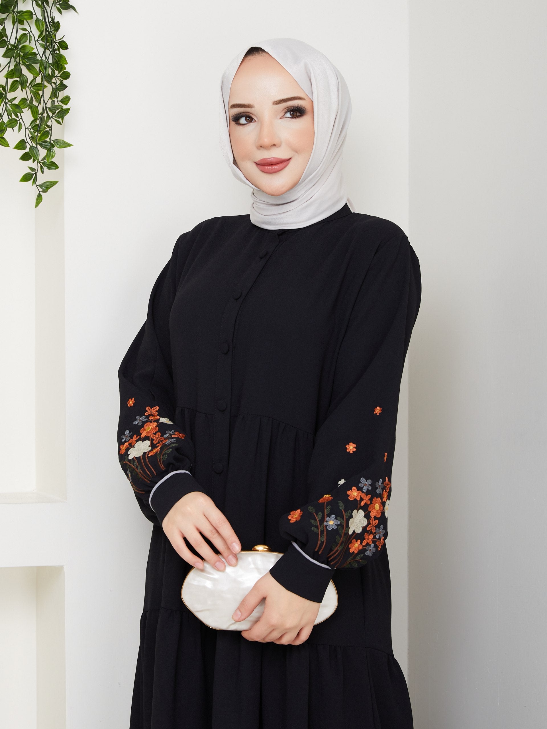 Flower Details Women Dress/AC-2205S