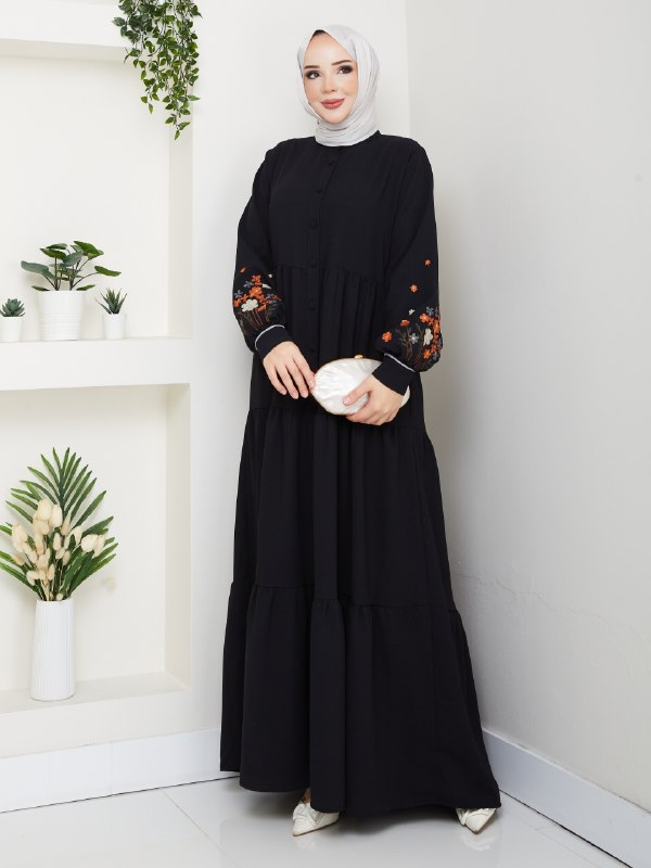 Flower Details Women Dress/AC-2205S