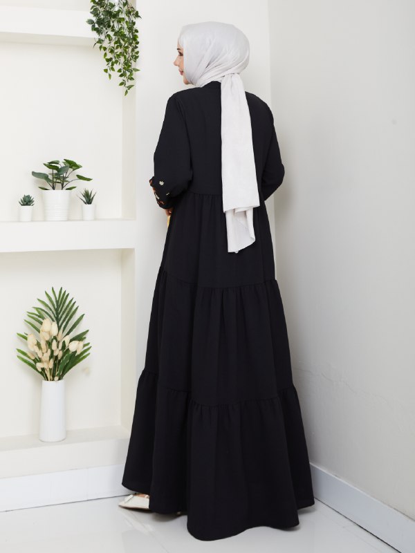 Flower Details Women Dress/AC-2205S