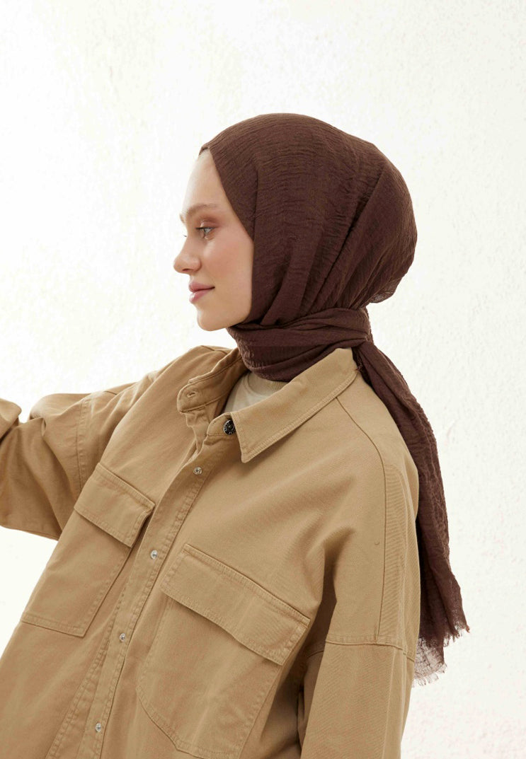 Wrinkled Shawl/ AC-1005KH