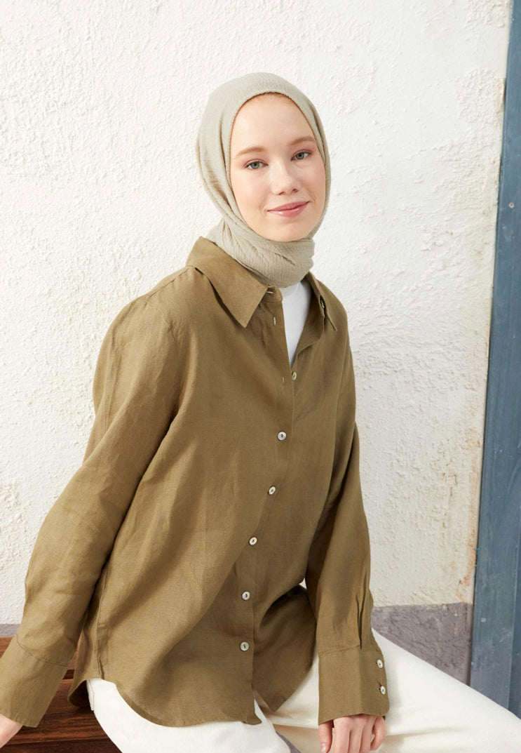 Wrinkled Shawl/ AC-1005TAS