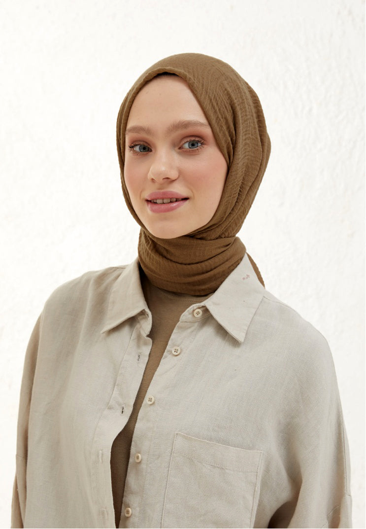 Wrinkled Shawl/ AC-1005