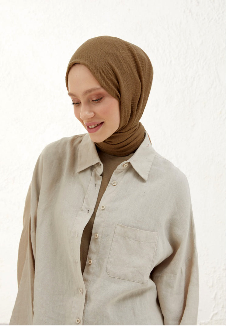 Wrinkled Shawl/ AC-1005